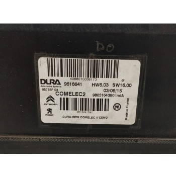 Recambio de centralita cambio automatico para citroën c4 picasso 1.6 blue-hdi fap referencia OEM IAM 9805164380  