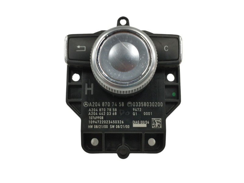 Recambio de mando multifuncion para mercedes-benz clase c (w204) berlina 2.1 cdi cat referencia OEM IAM A2048707458 Recambio de mando multifuncion para mercedes-benz clase c (w204) berlina 2.1 cdi cat referencia OEM IAM A2048707458