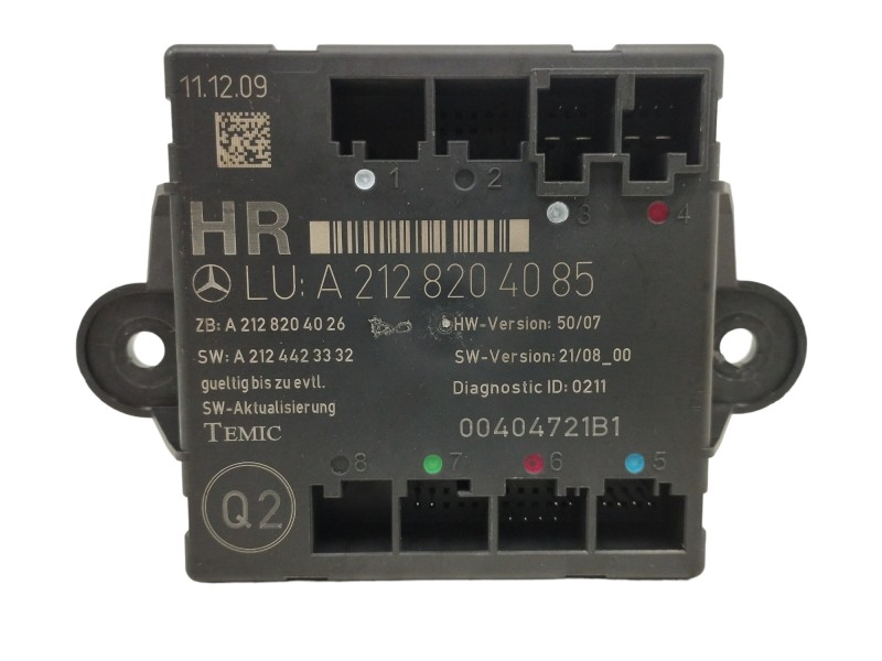 Recambio de modulo electronico para mercedes-benz clase c (w204) berlina 2.1 cdi cat referencia OEM IAM A2128204085  