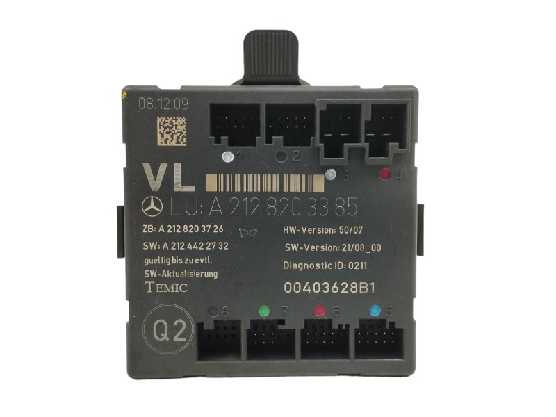 Recambio de modulo electronico para mercedes-benz clase c (w204) berlina 2.1 cdi cat referencia OEM IAM A2128203385  