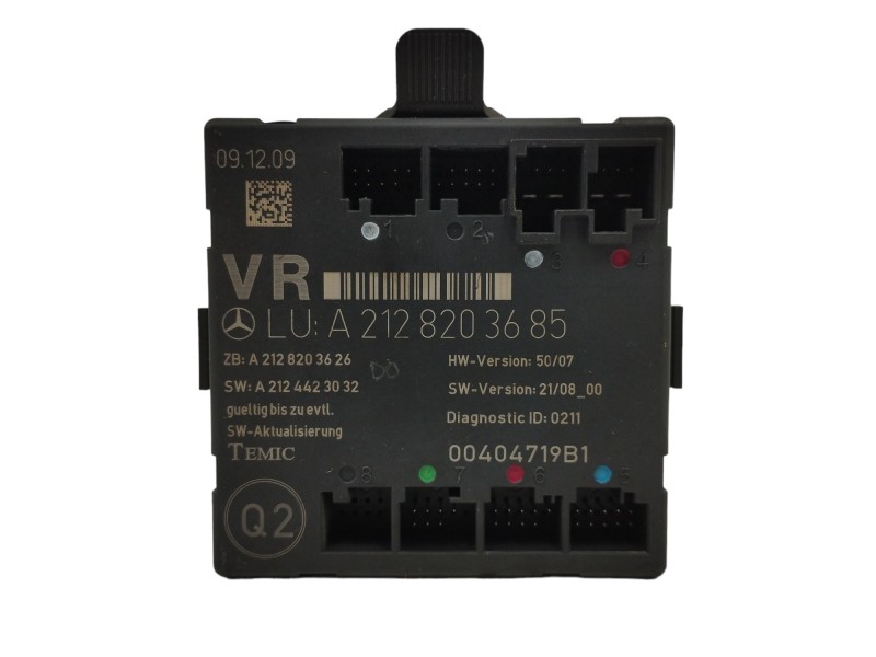 Recambio de modulo electronico para mercedes-benz clase c (w204) berlina 2.1 cdi cat referencia OEM IAM A2128203685  