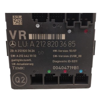 Recambio de modulo electronico para mercedes-benz clase c (w204) berlina 2.1 cdi cat referencia OEM IAM A2128203685  