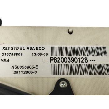 Recambio de cuadro instrumentos para renault trafic combi (ab 4.01) 1.9 diesel referencia OEM IAM 8200390128 216788868 