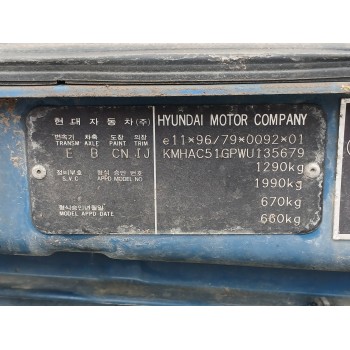 Recambio de carroceria corte para hyundai atos (mx) 1.0 cat referencia OEM IAM   