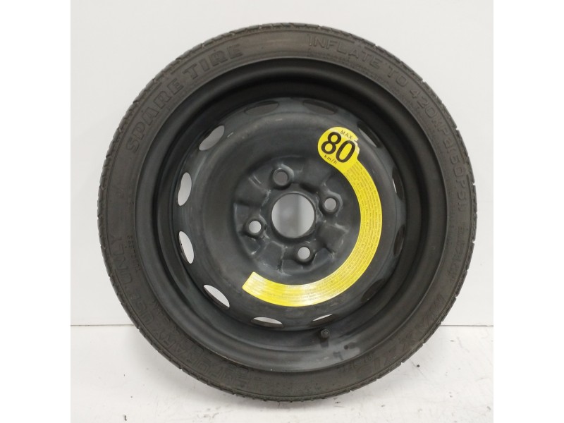 Recambio de neumatico repuesto para hyundai i10 1.2 16v cat referencia OEM IAM 52910078 14X4T ET46 4H 4X100 , 5 Recambio de neumatico repuesto para hyundai i10 1.2 16v cat referencia OEM IAM 52910078 14X4T ET46 4H 4X100 , 5