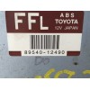 Recambio de modulo electronico para toyota corolla (e11) 1.6 16v referencia OEM IAM 8954012490  