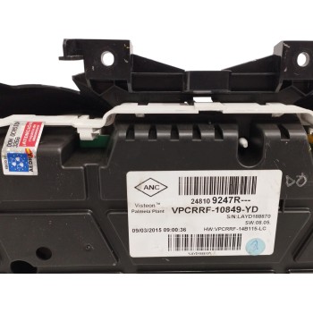 Recambio de cuadro instrumentos para renault clio iv technofeel referencia OEM IAM 248109247R VPCRRF10849YD 