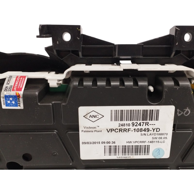 CUADRO INSTRUMENTOS VPCRRF10849YD