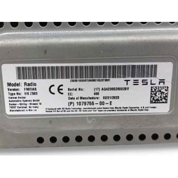 Recambio de modulo electronico para tesla model 3 ev referencia OEM IAM 107975500E  