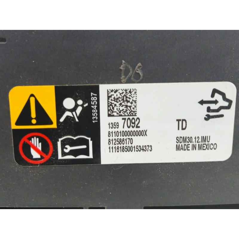 CENTRALITA AIRBAG 812586170