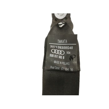Recambio de cinturon seguridad trasero izquierdo para audi q3 (8ug) 2.0 16v tdi referencia OEM IAM 8U0857805B  