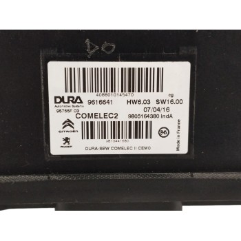 Recambio de centralita cambio automatico para citroën c4 picasso 1.6 blue-hdi fap referencia OEM IAM 9805164380  