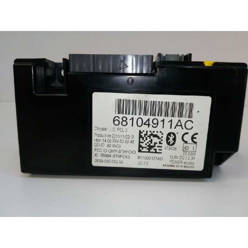 Recambio de modulo electronico para jeep compass 2.2 crd cat referencia OEM IAM 68104911AC  