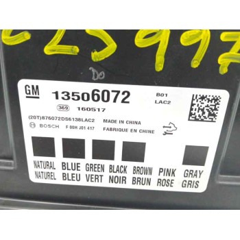 Recambio de modulo electronico para opel corsa e 1.4 referencia OEM IAM 13506072  