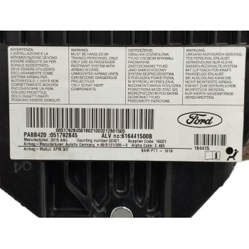 Recambio de airbag delantero derecho para ford ka (ccu) 1.2 8v cat referencia OEM IAM 051792845  