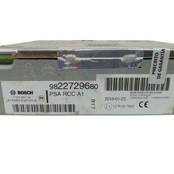 Recambio de sistema audio / radio cd para citroën c4 picasso 1.6 blue-hdi fap referencia OEM IAM 9822729680  