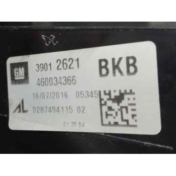 Recambio de piloto trasero izquierdo para opel corsa e 1.4 referencia OEM IAM 39012621 460034366 0287404115