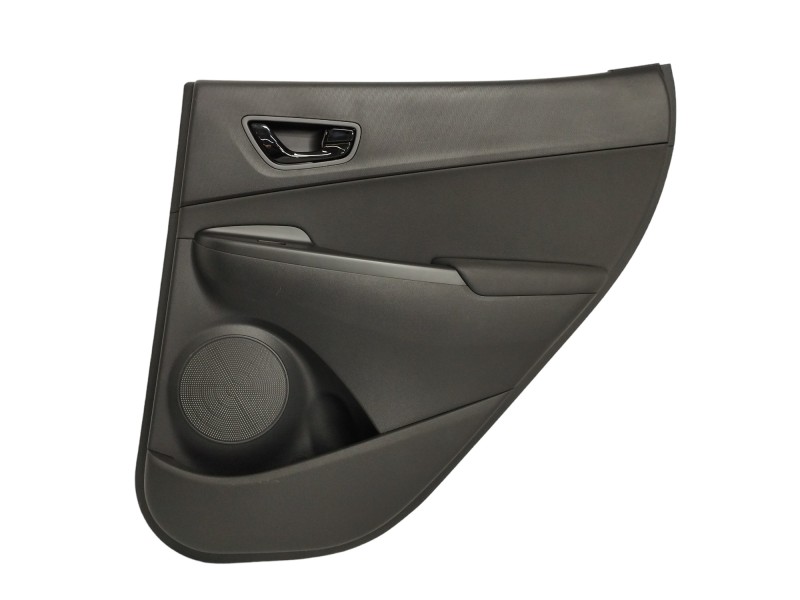 Recambio de guarnecido puerta trasera derecha para hyundai kona 1.0 tgdi cat referencia OEM IAM 83361J9000 NEGRO 