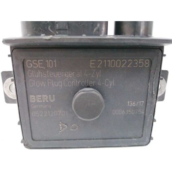 Recambio de caja precalentamiento para bmw serie 3 berlina (e46) 2.0 16v diesel cat referencia OEM IAM 0522120701 E2110022358 