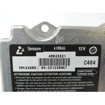 Recambio de centralita airbag para fiat stilo (192) 1.9 jtd cat referencia OEM IAM 46835521 5WK42959 