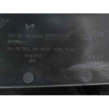 Recambio de guarnecido puerta delantera derecha para tesla model 3 ev referencia OEM IAM 159386300A  