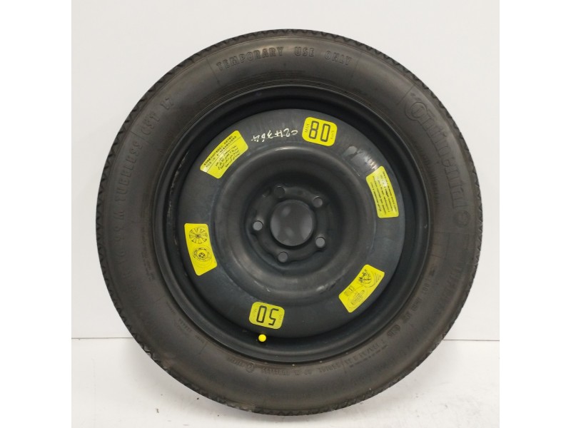 Recambio de neumatico repuesto para peugeot 308 1.6 blue-hdi fap referencia OEM IAM 28AR1 3,5BX16 ET32 5H 5X108 Recambio de neumatico repuesto para peugeot 308 1.6 blue-hdi fap referencia OEM IAM 28AR1 3,5BX16 ET32 5H 5X108
