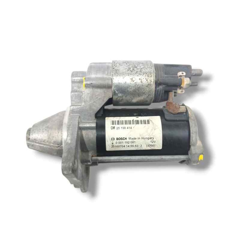 Recambio de motor arranque para opel corsa e 1.4 referencia OEM IAM 25198414 0001192081 