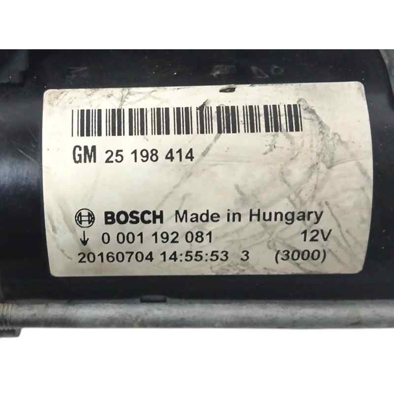 MOTOR ARRANQUE 0001192081