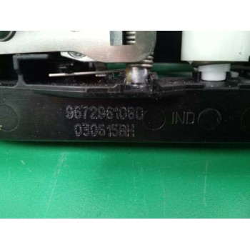 Recambio de maneta exterior trasera derecha para peugeot 208 style referencia OEM IAM 9672961080  