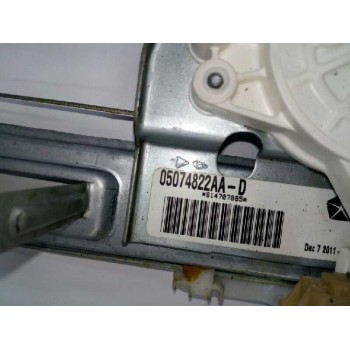 Recambio de elevalunas trasero derecho para jeep compass 2.2 crd cat referencia OEM IAM 05074822AA  