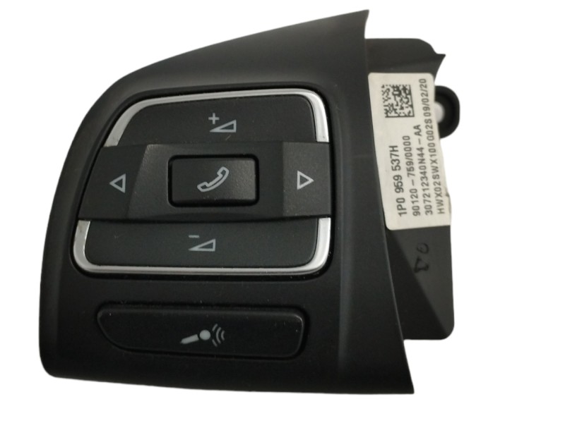 Recambio de mando volante para seat altea xl (5p5) 1.4 16v tsi referencia OEM IAM 1P0959537H LADO IZQUIERDO Recambio de mando volante para seat altea xl (5p5) 1.4 16v tsi referencia OEM IAM 1P0959537H LADO IZQUIERDO