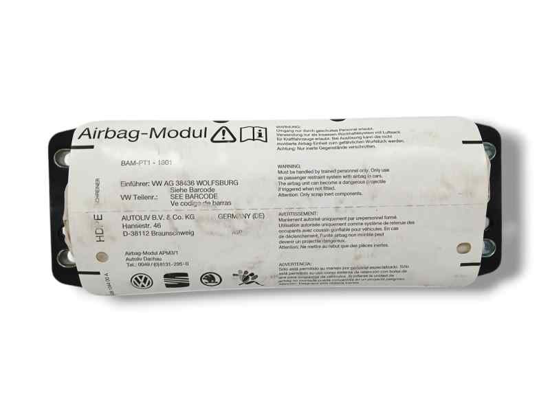 Recambio de airbag delantero derecho para volkswagen golf vi (5k1) 2.0 gtd referencia OEM IAM 1K0880204L  