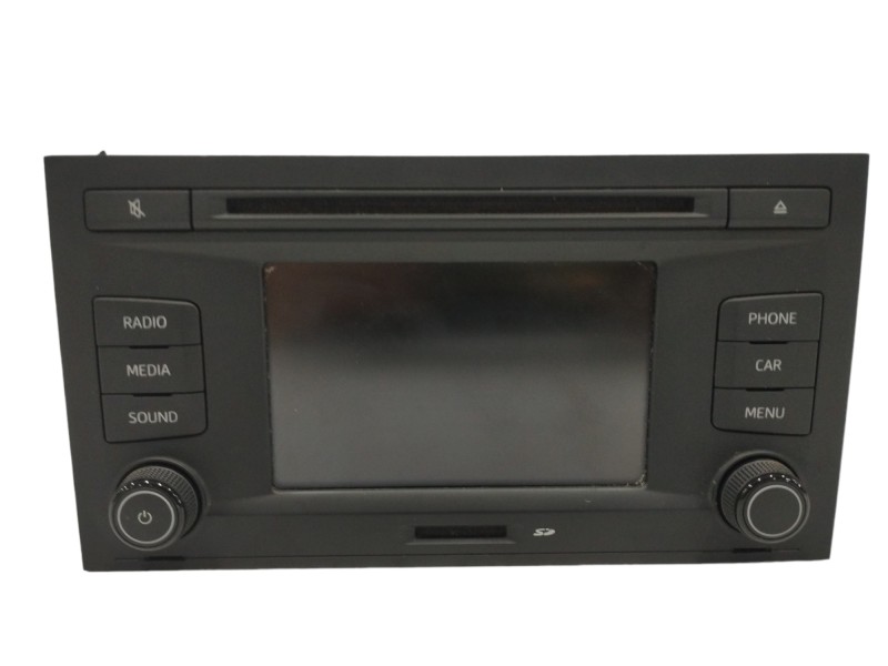 Recambio de pantalla multifuncion para seat leon (5f1) 1.6 tdi referencia OEM IAM 5F0035869  
