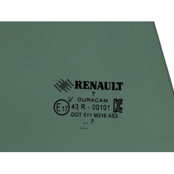 Recambio de luna trasera derecha para renault clio iv 0.9 referencia OEM IAM   