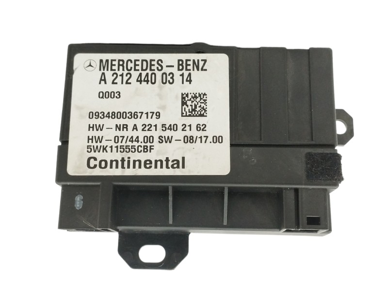 Recambio de modulo electronico para mercedes-benz clase c (w204) berlina 2.1 cdi cat referencia OEM IAM A2124400314 5WK11555CBF 