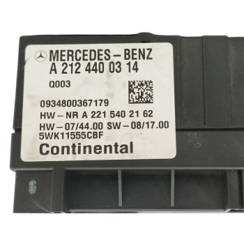 Recambio de modulo electronico para mercedes-benz clase c (w204) berlina 2.1 cdi cat referencia OEM IAM A2124400314 5WK11555CBF 
