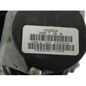 Recambio de cinturon seguridad delantero derecho para dodge caliber 2.0 16v crd cat referencia OEM IAM 1GC40XDVAA  