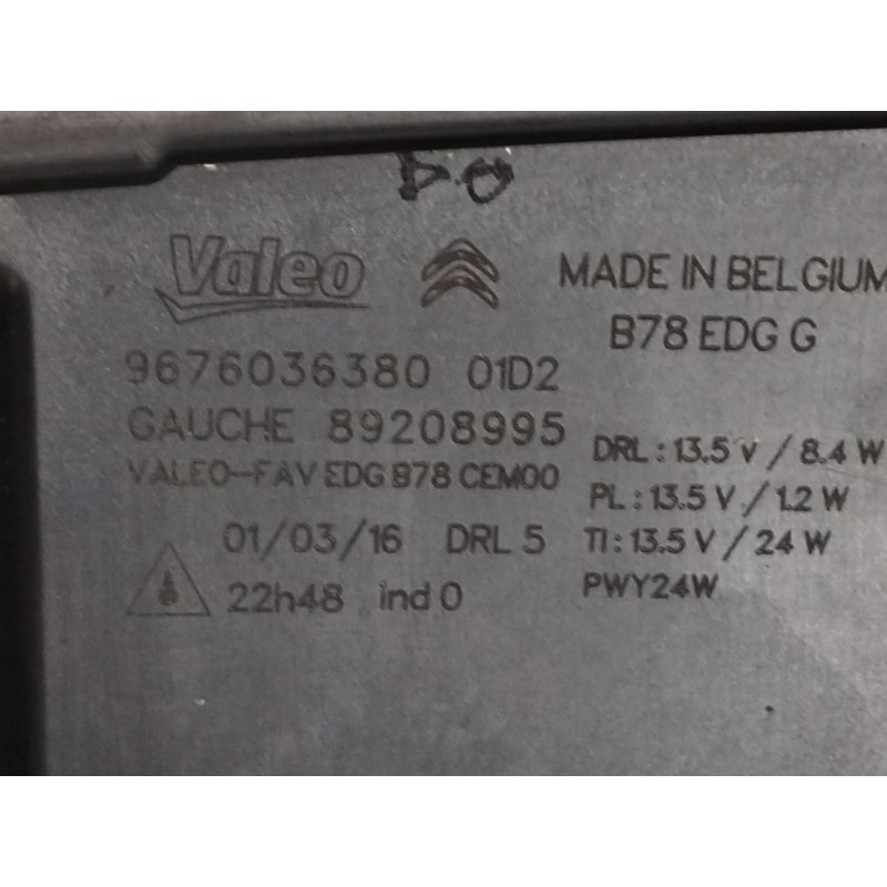 PILOTO DELANTERO IZQUIERDO