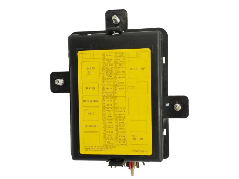 Recambio de caja reles / fusibles para ssangyong kyron 2.0 referencia OEM IAM 8216009614  
