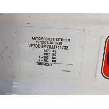 Recambio de carroceria corte para citroën c-elysée 1.2 12v vti referencia OEM IAM   