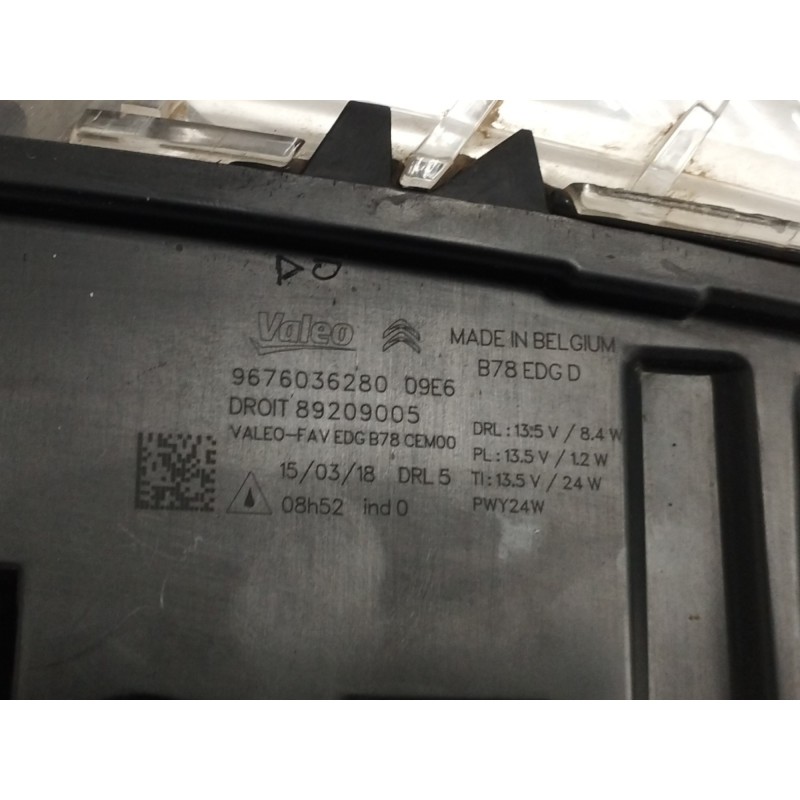 PILOTO DELANTERO DERECHO