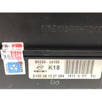 Recambio de cuadro instrumentos para ssangyong kyron 2.0 referencia OEM IAM 8022009100  