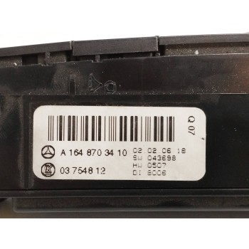 Recambio de warning para mercedes-benz clase m (w164) 3.0 cdi cat referencia OEM IAM A1648703410 03754812 