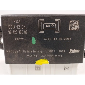 Recambio de modulo electronico para opel mokka 1.2 gs line [1,2 ltr. - 96 kw] referencia OEM IAM 9842516380  