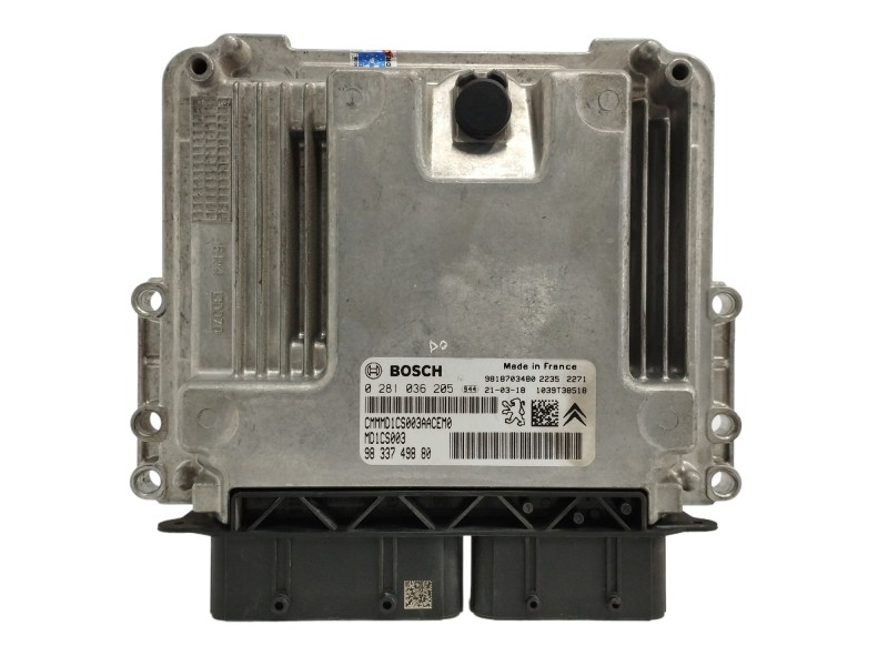 Recambio de centralita motor uce para peugeot partner k9 1.5 blue hdi 100 referencia OEM IAM 9833749880 0281036205 Recambio de centralita motor uce para peugeot partner k9 1.5 blue hdi 100 referencia OEM IAM 9833749880 0281036205