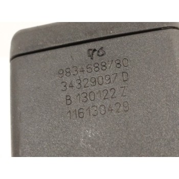 Recambio de enganche cinturon izquierdo para opel mokka 1.2 gs line [1,2 ltr. - 96 kw] referencia OEM IAM 9834688780 TRASERO 