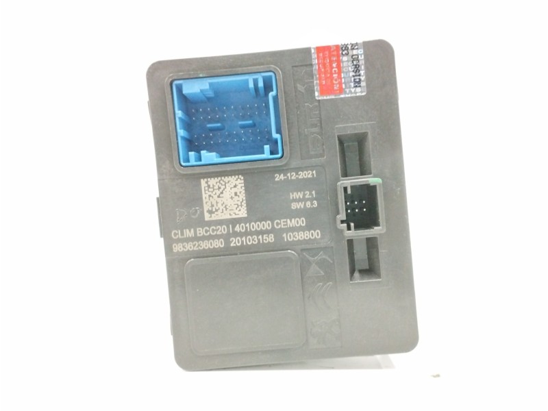 Recambio de modulo electronico para opel mokka 1.2 gs line [1,2 ltr. - 96 kw] referencia OEM IAM 9836236080  