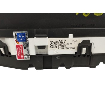 Recambio de cuadro instrumentos para kia rio (yb) 1.0 tgdi cat referencia OEM IAM 94003H8070  
