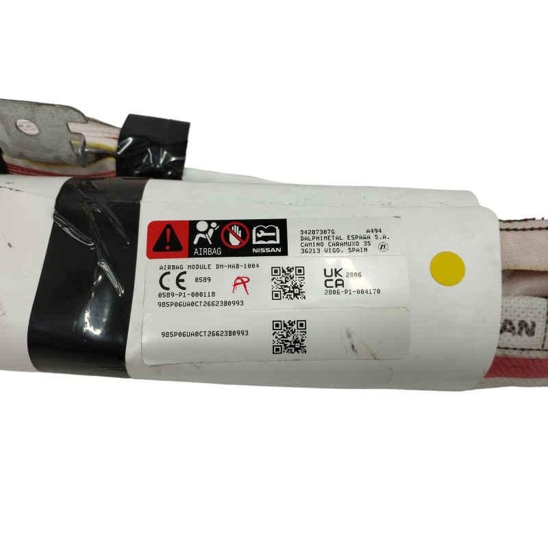 AIRBAG CORTINA DELANTERO DERECHO