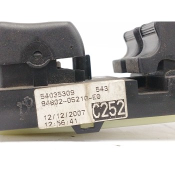 Recambio de mando elevalunas delantero izquierdo para toyota avensis berlina (t25) 2.2 d-4d cat referencia OEM IAM 8480205210 54